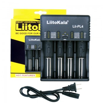 Liitokala Lii-PD4 LCD 3.7V 18650 18350 18500 16340 21700 20700B 20700 10440 14500 26650 1.2V AA AAA NiMH lithium battery Charger