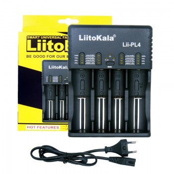 Liitokala Lii-PD4 LCD 3.7V 18650 18350 18500 16340 21700 20700B 20700 10440 14500 26650 1.2V AA AAA NiMH lithium battery Charger