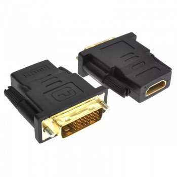 Felkin DVI to HDMI Adapter Cable 24k Gold Plated Plug HDMI To DVI 24+1 Pin 1080P Video Converter Cable for PC HDTV Projector