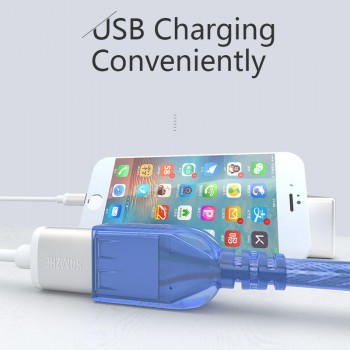 SAMZHE USB 2.0 Extension Cable Data Male to Female Cable Extender for Phone Charging Computer USB Extending