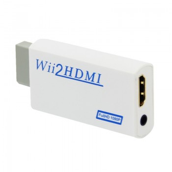 Amkle Wii to HDMI Adapter Converter Support FullHD 720P 1080P 3.5mm Audio Wii2HDMI Adapter for HDTV