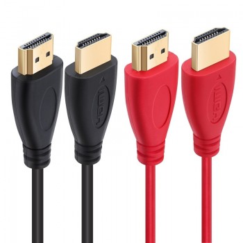3FT,0.3M,1M,1.5M,2M,3M,5M High speed Gold Plated Plug Male-Male HDMI Cable 1.4 Version HD 1080P 3D for HDTV XBOX PS3 computer