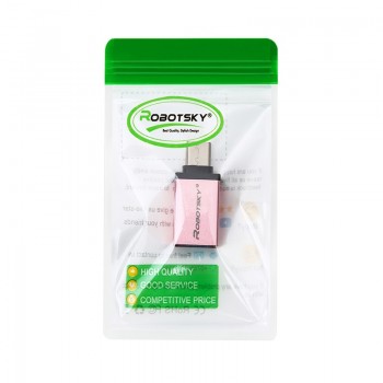 Robotsky USB 3.1 Type C to USB 3.0 Converter USB Type-C OTG Adapter for Chromebook Macbook Huawei P9 Xiaomi 4C Nexus 5X 6P LG G5