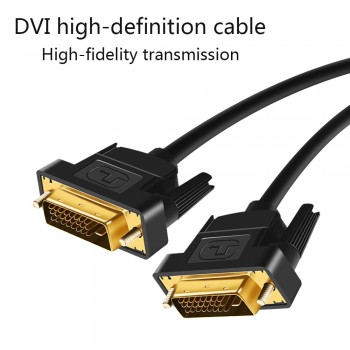 High speed DVI cable 1080p Gold Plated Plug Male-Male DVI TO DVI 24+1 cable 1M 1.8M 2M 3M  for LCD DVD HDTV XBOX