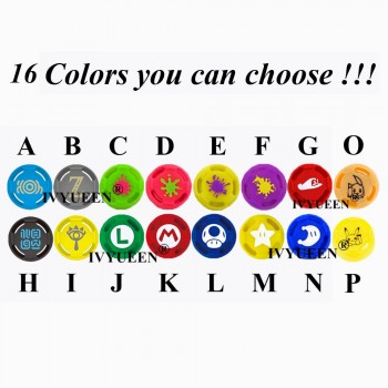 IVYUEEN 2 pcs Silicone Analog Thumb Stick Grips Caps for Nintend Switch NS JoyCon Controller Sticks Cap Skin for Joy Con Cover