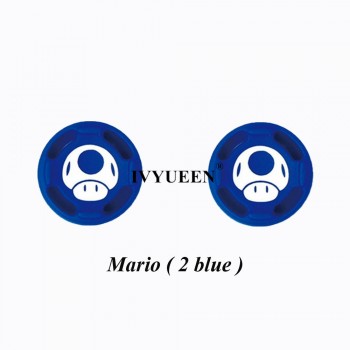 IVYUEEN 2 pcs Silicone Analog Thumb Stick Grips Caps for Nintend Switch NS JoyCon Controller Sticks Cap Skin for Joy Con Cover