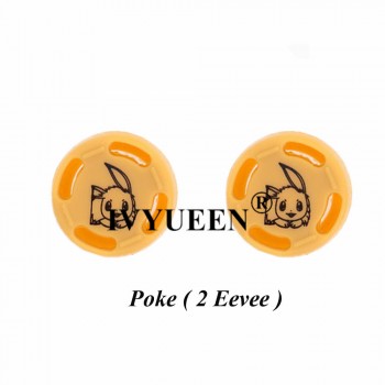 IVYUEEN 2 pcs Silicone Analog Thumb Stick Grips Caps for Nintend Switch NS JoyCon Controller Sticks Cap Skin for Joy Con Cover