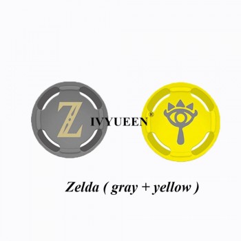IVYUEEN 2 pcs Silicone Analog Thumb Stick Grips Caps for Nintend Switch NS JoyCon Controller Sticks Cap Skin for Joy Con Cover