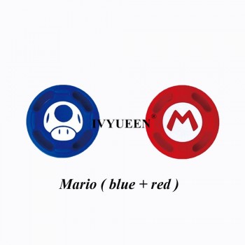 IVYUEEN 2 pcs Silicone Analog Thumb Stick Grips Caps for Nintend Switch NS JoyCon Controller Sticks Cap Skin for Joy Con Cover