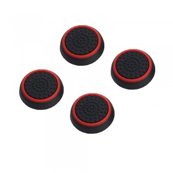 4 pcs Silicone Analog Thumb Stick Grips Cover for PlayStation 4 PS4 Pro Slim for PS3 Controller Thumbstick Caps for Xbox 360 One