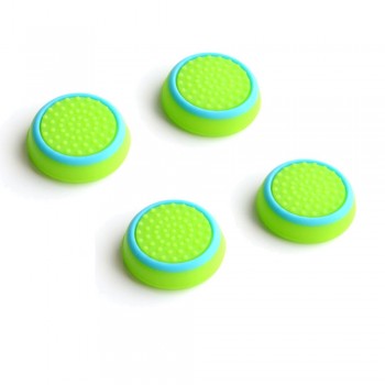 4 pcs Silicone Analog Thumb Stick Grips Cover for PlayStation 4 PS4 Pro Slim for PS3 Controller Thumbstick Caps for Xbox 360 One