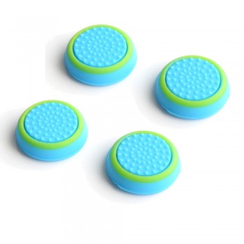 4 pcs Silicone Analog Thumb Stick Grips Cover for PlayStation 4 PS4 Pro Slim for PS3 Controller Thumbstick Caps for Xbox 360 One