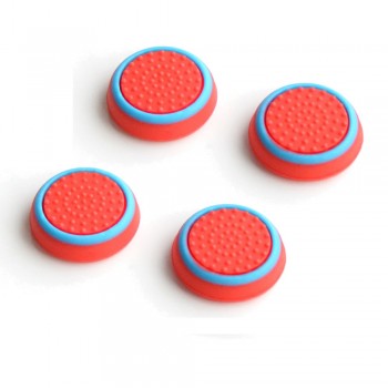 4 pcs Silicone Analog Thumb Stick Grips Cover for PlayStation 4 PS4 Pro Slim for PS3 Controller Thumbstick Caps for Xbox 360 One