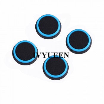 4 pcs Silicone Analog Thumb Stick Grips Cover for PlayStation 4 PS4 Pro Slim for PS3 Controller Thumbstick Caps for Xbox 360 One