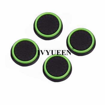 4 pcs Silicone Analog Thumb Stick Grips Cover for PlayStation 4 PS4 Pro Slim for PS3 Controller Thumbstick Caps for Xbox 360 One