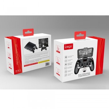 iPega PG - 9076 9077 Wireless Bluetooth Gamepad 2.4G Bracket Joystick Android Win Game Console Player For SmartPhone PS3