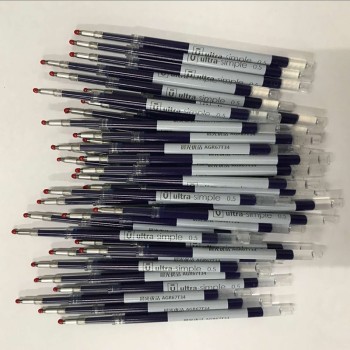 0.5mm Blue Color Inks Refill Blue Rods For Xiaomi White Pen Signing Pen Plastic Pen Replacement Only For Old Version Xiaomi pen