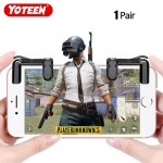 Yoteen Mobile Phone Shooting Game Fire Button Aim Key Buttons L1 R1 Cell Phone Game Shooter Controller for Android IOS Joystick
