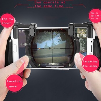 Yoteen Mobile Phone Shooting Game Fire Button Aim Key Buttons L1 R1 Cell Phone Game Shooter Controller for Android IOS Joystick