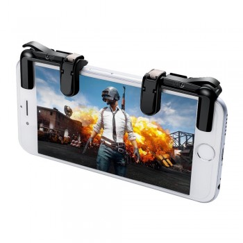Yoteen Mobile Phone Shooting Game Fire Button Aim Key Buttons L1 R1 Cell Phone Game Shooter Controller for Android IOS Joystick