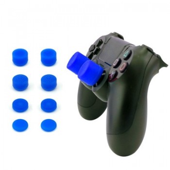 8PCS Silicone Analog ThumbStick Joystick Grips  For PS3/PS4 Thumb Grip For Sony Playstation 4 PS4 Pro Slim Replacement Parts