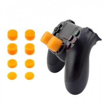 8PCS Silicone Analog ThumbStick Joystick Grips  For PS3/PS4 Thumb Grip For Sony Playstation 4 PS4 Pro Slim Replacement Parts
