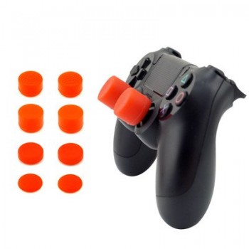 8PCS Silicone Analog ThumbStick Joystick Grips  For PS3/PS4 Thumb Grip For Sony Playstation 4 PS4 Pro Slim Replacement Parts