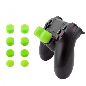 8PCS Silicone Analog ThumbStick Joystick Grips  For PS3/PS4 Thumb Grip For Sony Playstation 4 PS4 Pro Slim Replacement Parts