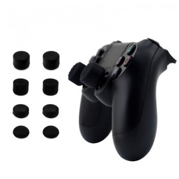 8PCS Silicone Analog ThumbStick Joystick Grips  For PS3/PS4 Thumb Grip For Sony Playstation 4 PS4 Pro Slim Replacement Parts