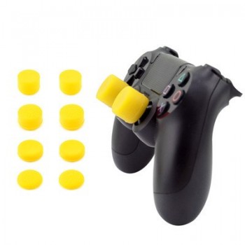 8PCS Silicone Analog ThumbStick Joystick Grips  For PS3/PS4 Thumb Grip For Sony Playstation 4 PS4 Pro Slim Replacement Parts
