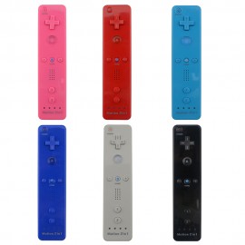 2 in 1 Built in Motion Plus Remote Controller Gamepad for Nintendo Wii Console Game