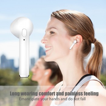 I7 i7s TWS Wireless earphone in-ear Bluetooth earphones Earbuds Headset With Mic For iphone smart phone
