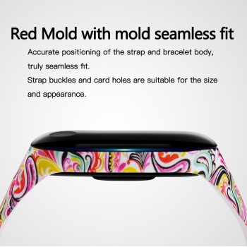 BOORUI New Strap Miband 3 pulsera Comfortable mi band3 strap Varied Smart Accessories wrist strap for xiaomi mi band 3 bracelet