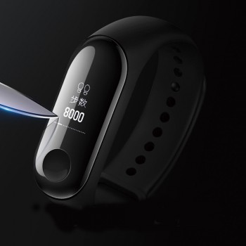 xiaomi band 3 2pcs For Xiaomi Mi Band 3 Screen Protector Miband3 HD Ultra Thin Anti-scratch Film Soft film Not Tempered Glass