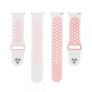 Strap Bands Silicone for Fitbit Versa Adjustable Sport Wrist Band Breathable Watch Strap with Air Holes for Fitbit Versa