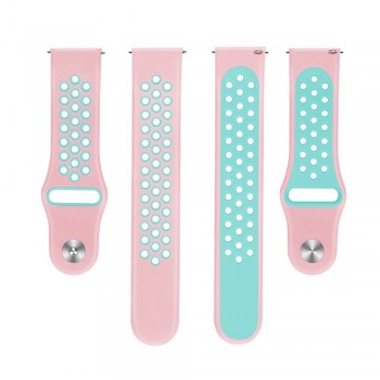 Strap Bands Silicone for Fitbit Versa Adjustable Sport Wrist Band Breathable Watch Strap with Air Holes for Fitbit Versa