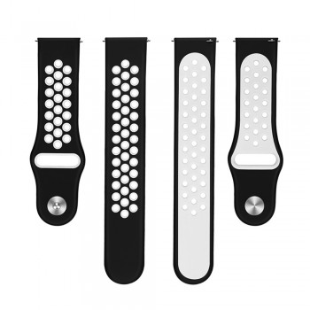 Strap Bands Silicone for Fitbit Versa Adjustable Sport Wrist Band Breathable Watch Strap with Air Holes for Fitbit Versa