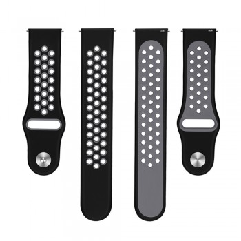 Strap Bands Silicone for Fitbit Versa Adjustable Sport Wrist Band Breathable Watch Strap with Air Holes for Fitbit Versa