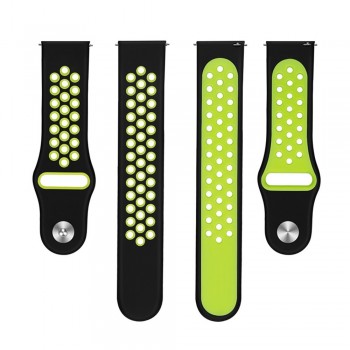 Strap Bands Silicone for Fitbit Versa Adjustable Sport Wrist Band Breathable Watch Strap with Air Holes for Fitbit Versa
