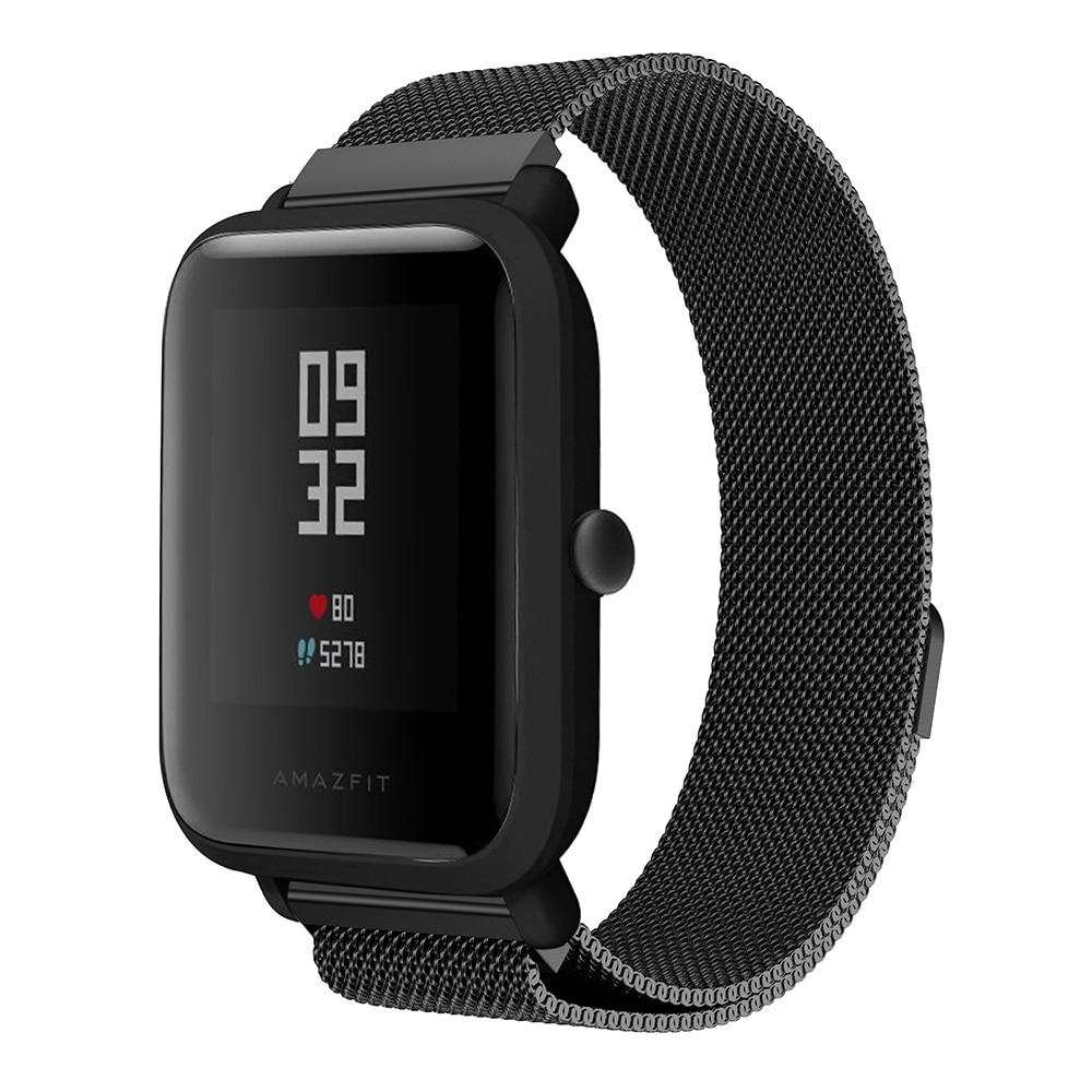 For Huami Amazfit BIT Straps Metal Stainless Steel Replacement Strap Bracelet For Huami Amazfit Bip BIT PACE Lite Youth watch