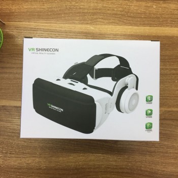 Casque Shinecon Helmet 3D VR Glasses Virtual Reality Lens For Smartphone Smart Phone Google Cardboard Headset Goggles 3 D Gaming