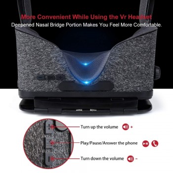 ETVR Z5 3D VR Glasses 2018 Virtual Reality Helmet Google Cardboard VR Box With Headset Stereo For 4.7-6.2 +Bluetooth Controller