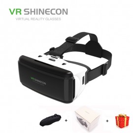 Vr Shinecon Virtual Reality Glasses 3D For Smart Phone Smartphone Headset Gerceklik Helmet Goggles Google Cardboard Casque