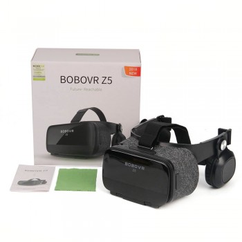 VR Glasses BOBOVR Z5 VR cinema Stereophonic Hi-Fi earphone Compatible 4.7-6.2 Inches Bluetooth Gamepad 3D VR Virtual Reality