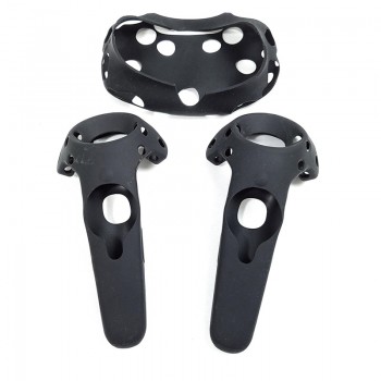 For HTC Vive Headset VR Silicone Case Cover VR Glasses Helmet Controller Handle Case Skin Shell VIRTUAL REALITY Accessories