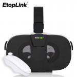 HOT FIIT VR Virtual Reality 3D Glasses Helmet VR Glasses 3D Headset For 4.0-6.5 Inch SmartPhone+Bluetooth Gamepad 5.0