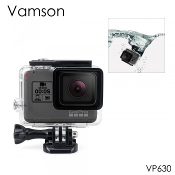 Vamson for Gopro Hero 7 6 5 Accessories Waterproof Protection Housing Case Diving 45M Protective For Gopro Hero 6 5 Camera VP630