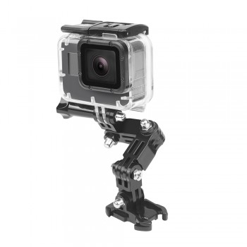 SHOOT Adjustment Base Mount for gopro hero 7 5 6 xiaomi yi 4k sjcam sj4000 sj7 Action Camera Tripod Helmet Belt Mount Accessory