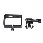 Black Frame Clear View Protective Skeleton Housing Case Shell For Xiaomi Yi 4K XiaoYi Camera Accessories