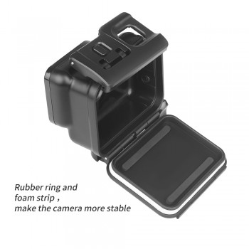 SHOOT 45m Underwater Waterproof Case for Gopro Hero 7 6 5 Black 3+ 4 Action Camera Go Pro 5 Protective Case for GoPro Accessory